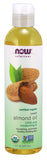 Now Solutions Sweet Almond Oil Pure Organic, 8 fl. oz.