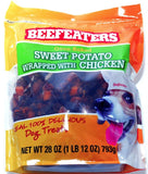 Beefeaters Oven Baked Dog Treats Sweet Potato Wrapped with Chicken - 28 oz