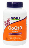 Now Supplements Coq10 60 Mg, 180 Veg Capsules