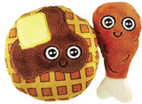 Mad Cat Chicken and Waffles Cat Toy Set - 2 count