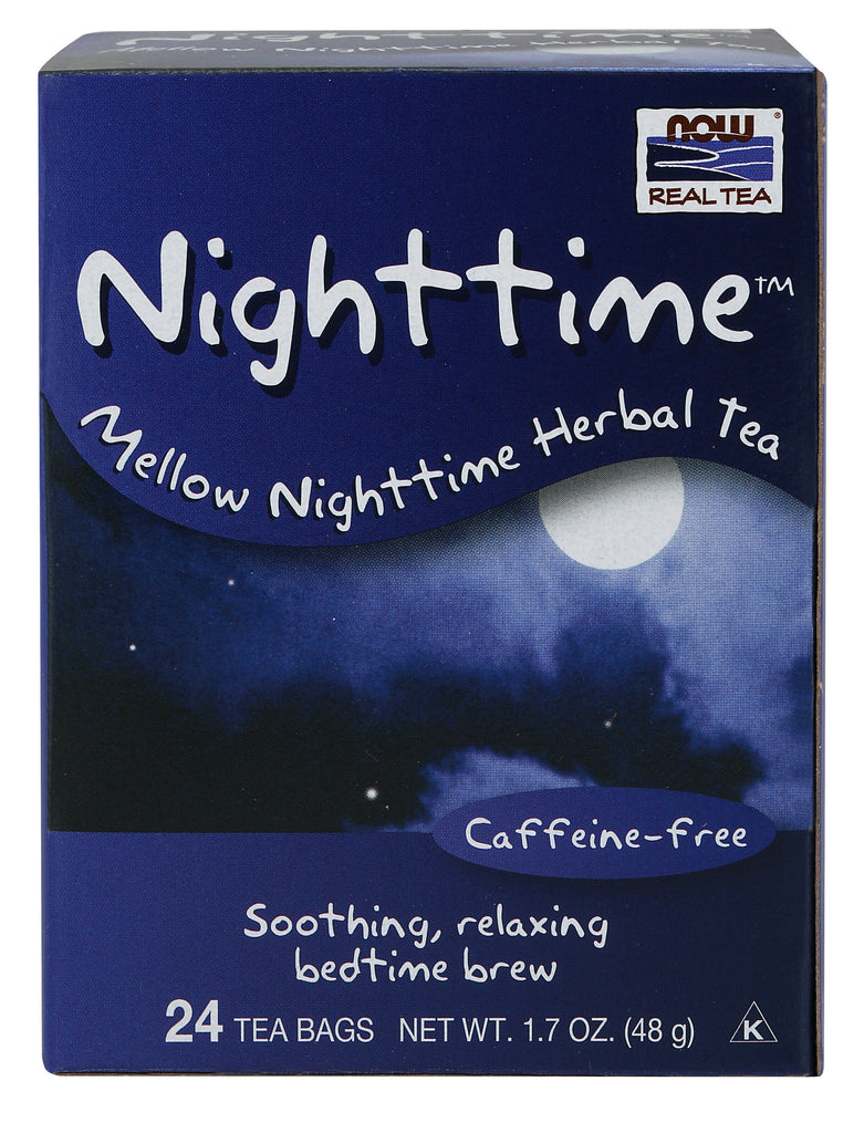 Now Natural Foods Nighttime Tea, 24 Tea Bags