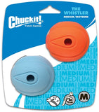 Chuckit The Whistler Ball Toy for Dogs - Medium - 2 count