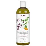 NOW Solutions Lavender Almond Massage Oil 16 fl oz