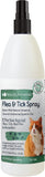 Miracle Care Natural Flea and Tick Spray for Cats - 8 oz