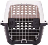Petmate Compass Kennel Metallic White and Black - Small