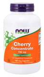 Now Supplements Cherry Concentrate 750 Mg, 180 Veg Capsules