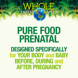 Whole Earth & Sea from Natural Factors, Women's Prenatal Multivitamin and Mineral, Whole Food Supplement, Vegan and Gluten Free, 60 Tablets (30 Servings)