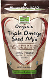 Now Natural Foods Triple Omega Seed Mix Organic, 12 oz.