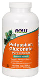 Now Supplements Potassium Gluconate Powder, 1 lbs.