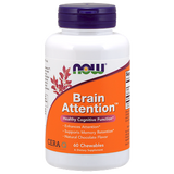 NOW Brain Attention 60 chewables