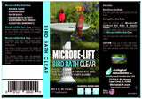 Microbe-Lift Birdbath Clear Non-Toxic and Safe for Humans, Pets, Birds, Fish, Frogs, Plants and Lawns - 4 oz