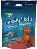 Emerald Pet Wholly Fish! Cat Treats Salmon Recipe - 3 oz