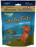 Emerald Pet Wholly Fish! Digestive Health Cat Treats Tuna Recipe - 3 oz