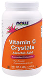 Now Supplements Vitamin C-Crystals, 3 lbs. Powder