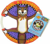 Fat Cat Hurl A Squirrel Dog Toy Rings Assorted Characters