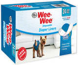 Four Paws Wee Wee Disposable Diaper Liner Pads - 24 count