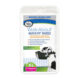 Four Paws Walk About Quick Fit Muzzle for Dogs - XX-Small