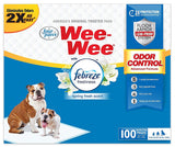 Four Paws Wee Wee Odor Control Pads with Fabreeze Freshness - 50 count