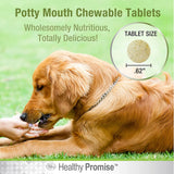 Four Paws Healthy Promise Potty Mouth Supplement for Dogs - 90 count