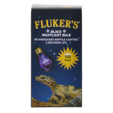 Flukers Black Nightlight Bulb Incandescent Reptile Light - 60 watt
