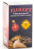 Flukers Red Heat Bulb Incandescent Reptile Light - 40 watt