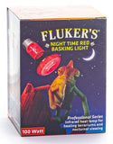 Flukers Nighttime Red Basking Light Professional Series - 50 watt