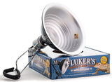 Flukers Clamp Lamp with Dimmer - 75 watt