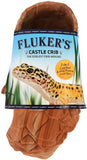 Flukers Castle Crib Reptile Basking Platform and Hide Assorted Colors - Small