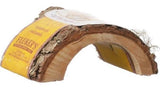 Flukers Critter Cavern Corner Half-Log for Reptiles and Small Animals - Small