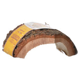 Flukers Critter Cavern Corner Half-Log for Reptiles and Small Animals - Small