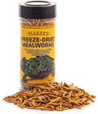 Flukers Freeze-Dried Mealworms for Reptiles, Birds, Tropical Fish, Amphibians and Hedgehogs - 1.7 oz