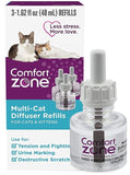 Comfort Zone Multi-Cat Diffuser Refills For Cats and Kittens - 2 count