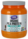 Now Sports Pea Protein Organic Creamy Chocolate Powder, 1.5 lbs.