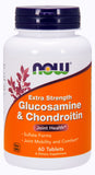 Now Supplements Glucosamine And Chondroitin Extra Strength, 60 Tablets