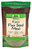 Now Natural Foods Flax Seed Meal Organic, 12 oz.