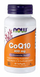 Now Supplements CoQ10, 400 Mg, 30 Softgels