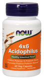 Now Supplements Acidophilus 4 x 6, 60 Capsules