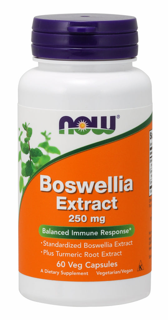 Now Supplements Boswellia Extract 250 Mg, 60 Veg Capsules