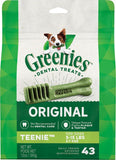 Greenies Teenie Dental Dog Treats - 43 count