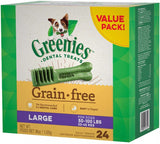 Greenies Grain Free Large Dental Dog Treat - 24 count