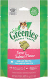 Greenies Feline Natural Dental Treats Tempting Salmon Flavor - 2.5 oz