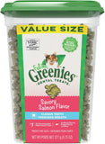 Greenies Feline Natural Dental Treats Tempting Salmon Flavor - 2.5 oz