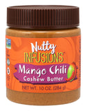 Now Natural Foods Nutty Infusions Cashew Butter Mango Chili, 10 oz.