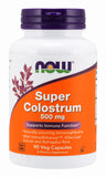 Now Supplements Super Colostrum 500 Mg, 90 Veg Capsules