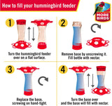 More Birds Bird Health Plus Prestige Hummingbird Feeder