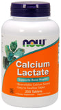 Now Supplements Calcium Lactate, 250 Tablets