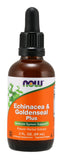 Now Supplements Echinacea And Goldenseal Plus, 2 oz.