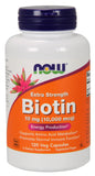 Now Supplements Biotin 10 Mg, 10000 Mcg Extra Strength, 120 Veg Capsules