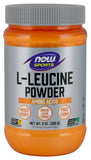 Now Sports L-Leucine Powder, 9 oz.
