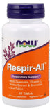 Now Supplements Respir All, 60 Tablets